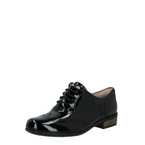 Šněrovací boty 'Hamble Oak' Clarks černá