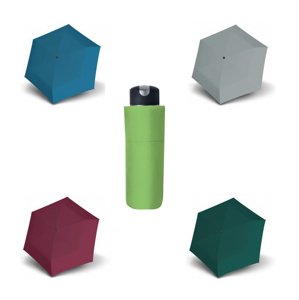 Doppler Mini XS Carbonsteel UNI 26 Dámský skládací deštník zelená 7107632604