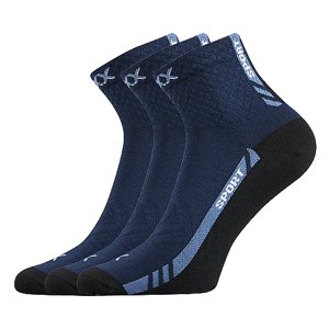 VOXX® ponožky Pius tmavě modrá 3 pár 35-38 EU 101762