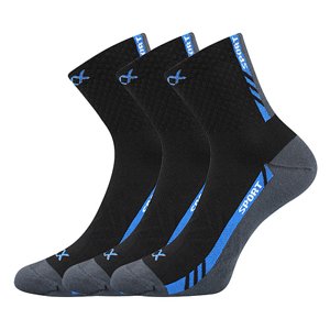 VOXX® ponožky Pius černá 3 pár 35-38 EU 101760