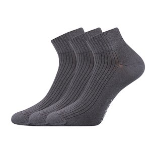 VOXX® ponožky Setra tmavě šedá 3 pár 35-38 EU 102050