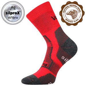 VOXX® ponožky Granit červená 1 pár 35-38 EU 110496