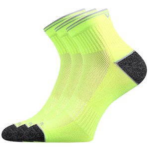 VOXX® ponožky Ray neon žlutá 3 pár 35-38 EU 114022