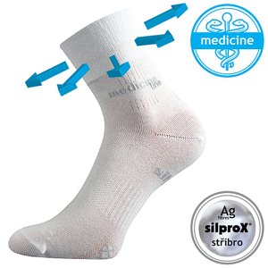 VOXX® ponožky Mission Medicine bílá 1 pár 35-38 EU 101571