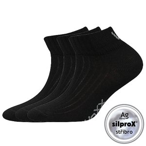 VOXX® ponožky Setra dětská černá 3 pár 20-24 EU 109702