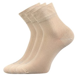 LONKA® ponožky Emi béžová 3 pár 35-38 EU 113424