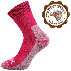 VOXX® ponožky Alpin fuxia 1 pár 35-38 EU 114131