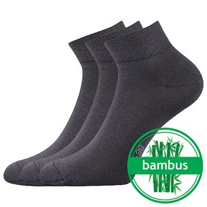 LONKA® ponožky Raban tmavě šedá 3 pár 35-38 EU 108719