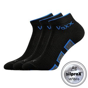 VOXX® ponožky Dukaton černá 3 pár 35-38 EU 100713