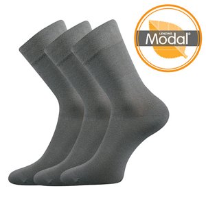 LONKA® ponožky Dypak světle šedá 3 pár 35-38 EU 100793