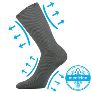 LONKA® ponožky Oregan šedá 1 pár 35-38 EU 108556