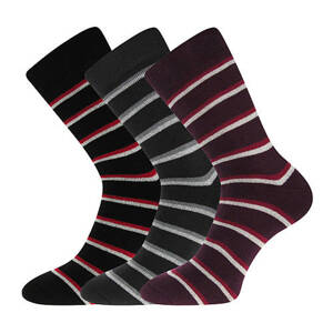 BOMA® ponožky Pruhana 2 mix A 2 pár 35-38 EU 120530