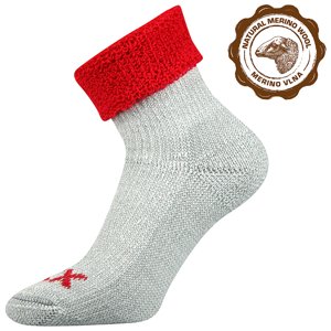 VOXX® ponožky Quanta červená 1 pár 35-38 EU 107865