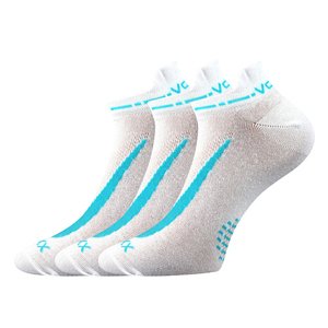 VOXX® ponožky Rex 10 bílá 3 pár 35-38 EU 113556