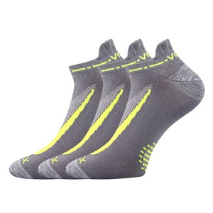 VOXX® ponožky Rex 10 šedá 3 pár 35-38 EU 113558