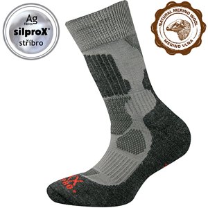 VOXX® ponožky Etrexík světle šedá 1 pár 25-29 EU 102886