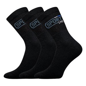 BOMA® ponožky Spot 3pack černá 1 pack 35-38 EU 111896