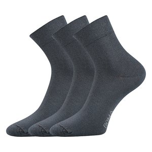 BOMA® ponožky Zazr tmavě šedá 3 pár 35-38 112854