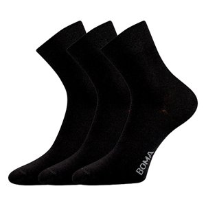 BOMA® ponožky Zazr černá 3 pár 35-38 EU 112856