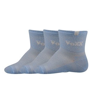 VOXX® ponožky Fredíček světle modrá 3 pár 14-17 EU 101002