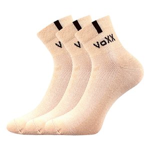 VOXX® ponožky Fredy béžová 3 pár 35-38 EU 101015