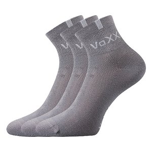VOXX® ponožky Fredy šedá 3 pár 35-38 EU 101021