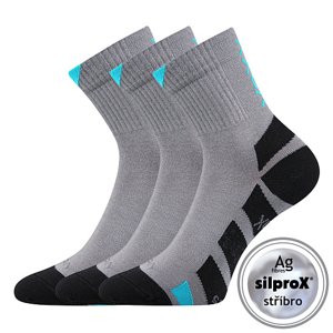 VOXX® ponožky Gastl šedá 3 pár 35-38 EU 112287