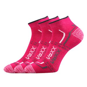 VOXX® ponožky Rex 11 magenta 3 pár 35-38 EU 114568