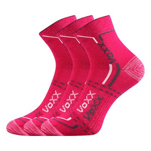 VOXX® ponožky Franz 03 magenta 3 pár 35-38 EU 114575