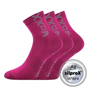 VOXX® ponožky Adventurik fuxia 3 pár 20-24 EU 116705