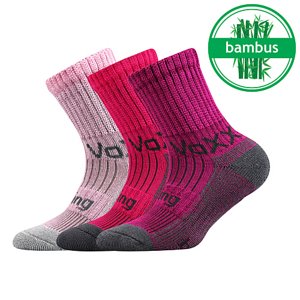 VOXX® ponožky Bomberik mix A - holka 3 pár 20-24 EU 109259