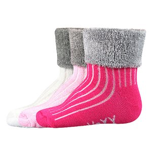 VOXX® ponožky Lunik mix A - holka 3 pár 14-17 EU 113714