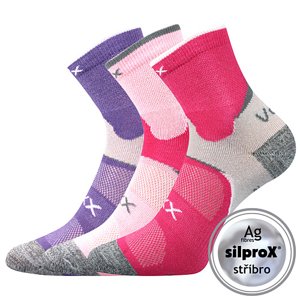 VOXX® ponožky Maxterik silproX mix B - holka 3 pár 20-24 EU 101552