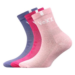 VOXX® ponožky Fredík mix A - holka 3 pár 20-24 EU 101004