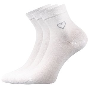 LONKA® ponožky Filiona bílá 3 pár 35-38 EU 116330