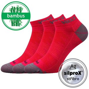 VOXX® ponožky Bojar magenta 3 pár 35-38 EU 116579