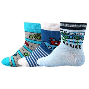 BOMA® ponožky Bejbik mix A - kluk 3 pár 14-17 EU 116749