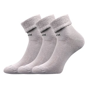 VOXX® ponožky Fifu světle šedá 3 pár 35-38 EU 102938