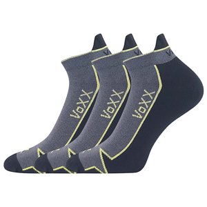 VOXX® ponožky Locator A tmavě šedá 3 pár 35-38 EU 103050