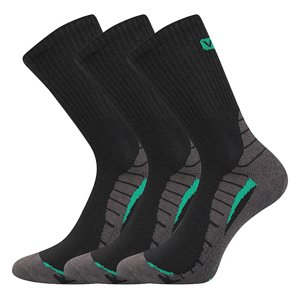 VOXX® ponožky Trim černá 3 pár 35-38 EU 103693