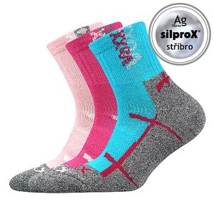 VOXX® ponožky Wallík mix A - holka 3 pár 16-19 EU 105875