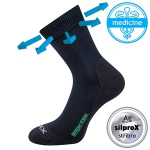 VOXX® ponožky Zeus zdrav. tmavě modrá 1 pár 35-38 EU 103898