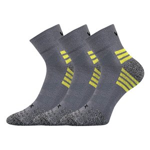 VOXX® ponožky Sigma B šedá 3 pár 35-38 EU 112776