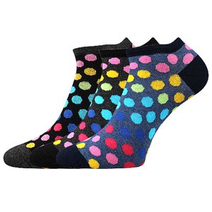 BOMA® ponožky Piki 65 mix A 3 pár 35-38 EU 117147