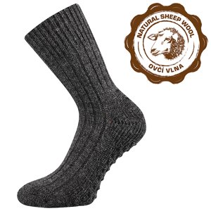VOXX® ponožky Willie ABS antracit melé 1 pár 35-38 EU 116936