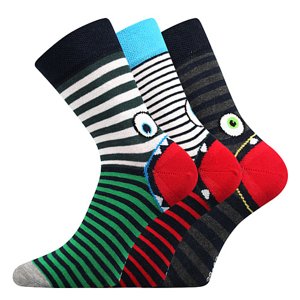 BOMA® ponožky Ksichtík mix C 3 pár 27-32 EU 117243