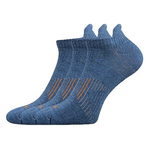 VOXX® ponožky Patriot A jeans melé 3 pár 35-38 EU 117487