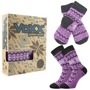 VOXX® ponožky Trondelag set fialová 1 ks 35-38 EU 117513