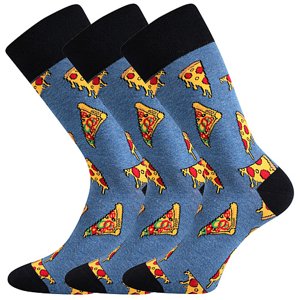 LONKA® ponožky Depate pizza 3 pár 43-46 118160
