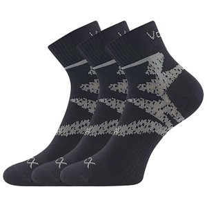 VOXX® ponožky Franz 05 černá 3 pár 35-38 EU 118177